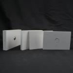 Bending Strength 310MPa Aluminum Oxide Ceramic Plate High Wear Resistance In Industrial And Heavy Duty Environments for sale