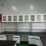 Compact And Functional Wall-Mounted Laboratory Bench For Testing
