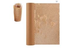 China Best Price Black White Brown Cushion Bottle Protection Kraft Honeycomb Paper Wrap supplier