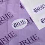 Customized Label Stickers Oval Paper Sticker Labels For Hair Extension for sale