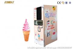 China 59 Flavors Soft Serve Vending Machine , Robot Ice Cream Vending Machine supplier