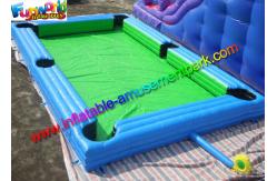China Pool Hall Inflatable Playground , Inflatable Water Games With Bottom Cloth supplier