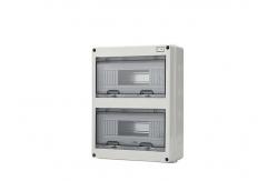 China IP65 Waterproof PC Plastic Electrical Junction Box MCB Switch Panel Mounted Distribution Box supplier