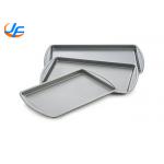 RK Bakeware China Aluminium Baking Tray Commercial Aluminum Round Corner Sheet Pan for sale