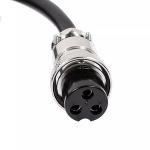 3mm 3.5mm 5.5mm GX16 Female 4 Pin Aviation Connector Cable for sale