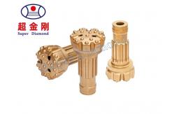 China Rustproof DTH Hammer Bit Compact QL60 Rock Drill Bit Wear Resistant supplier