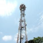 Galvanized Steel Self-support Lattice Mast 5G Telecom Tower 45m for sale