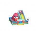 Children Fun Park Inflatable Angry Bird Animals Slide For Rentals for sale