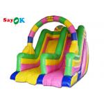 Inflatable Bouncy Slide Amusement Park Commercial Inflatable Slide Bouncer Fried Water Slide 6x4x5m for sale