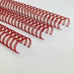 Nylon Coated 1-3/4'' Double Loop Wire O For Catalog Binding for sale