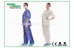 China Breathable Surgical Disposable Protective Gowns Shirt And Pant Hospital Use supplier