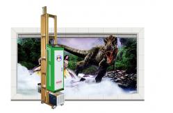 China Exterior 90v-246v Wall Mural Printer Machine , Wall Digital Printing Machine supplier