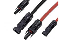 China Customized Wiring Harness TUV 2.5mm2 Solar Panel Extension Cable supplier