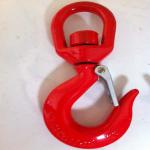 Alloy Steel 3/4 Inch Forged Lifting Swivel Hooks Quenching for sale