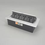 Customized Supported Furniture Embedded Desktop Pop Up Universal Power Socket