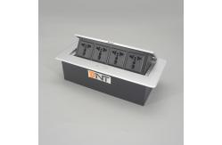 China Customized Supported Furniture Embedded Desktop Pop Up Universal Power Socket supplier