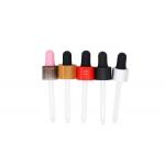 13mm Silicone Teat Bamboo Plastic Aluminum Dropper Tops for sale