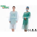 Antibacterial Disposable Medical Isolation Gown With Long Sleeves for sale