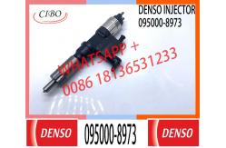 China Construction hinery Diesel Engine Part Hino Kobelco Engine Fuel Injector 095000-8973 supplier