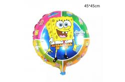 China Wholesale Hot Sale Cartoon Character Yellow Sponge Bob SquarePants Patrick Star Shape Balloons supplier