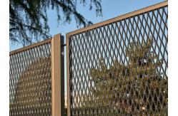 China Heavy Duty Security Expanded Metal Mesh Fence 60x100mm 3m Length supplier