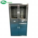 Ce Iso Steel Medical Cabinet 304 Stainless With 2 Drawers for sale