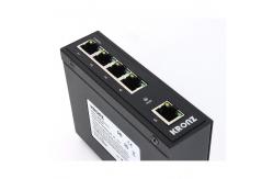 China Unmanaged Industrial Ethernet Switches 5 Port POE 100Base-TX DIN Rail Mounting supplier
