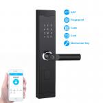 Fingerprint Electronic House Main Door Lock With Fingerprint Passcode