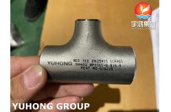 China Buttweld Fittings ASTM A403 WP316L Reducing Tee Customized Size B16.9 supplier
