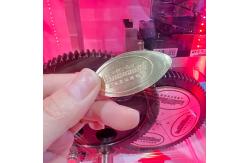 China Souvenir Coin Penny Press Vending Machine with AD Advertisement Screen for Tourism supplier