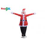 Inflatable Wacky Waving Tube Man Bauble Advertising 10m Inflatable Christmas Air Dancer for sale