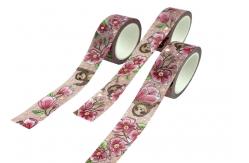 China Waterproof Colorful Cartoon Pattern Foil Washi Tape supplier