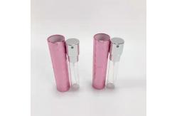 China 8ML Aluminum Cover Customized Design Luxury Refillable Perfume Spray Glass Bottle supplier