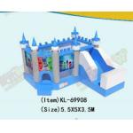 Commercial Childrens Inflatable Bouncy House With Slides Rentals