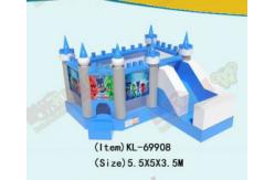 China Commercial Childrens Inflatable Bouncy House With Slides Rentals supplier