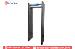 China 16 Alarm Tones Security Metal Detectors , Walk Through Safety Gate Audio Tlarm supplier