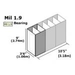 China Zinc Aluminum Coatings Expeditionary Barrier System MIL 1.9 manufacturer