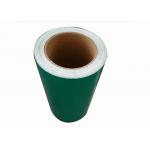 PVC Green Blue Orange Printable Reflective Sign Vinyl Polyester  Material 1.22m*45.72m / Roll for sale
