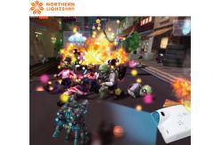 China Mech Warrior Projector Interactive Wall Motion Sensing Interactive Game supplier