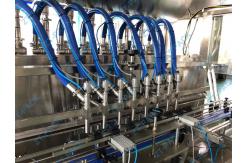 China 6 8 Head Bottle Filling And Capping Machine Flat Paste Liquid Filling Machine supplier