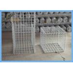 Low Carbon Iron Wire Welded Wire Gabion Baskets Retaining Wall 1 X 1 X 1 Meters for sale