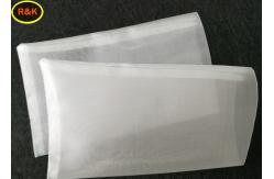 China Green Stitching Nylon Filter Bag / Loose Tea Filter Bags For Honey Filter supplier