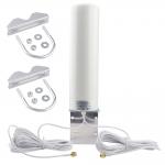 LTE 3G 4G 5G Signal Booster 698-960/1710-2700MHZ 12dBi Double 5m Cable Antenna for sale