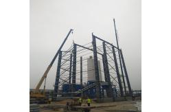 China Large Span Prefabricated Metal Storage Buildings Steel Structure Storage Warehouse supplier