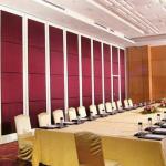 Modern Heat Isolation Folding Partition Walls Environmentally Friendly Material for sale
