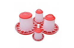 China Automatic Poultry Feed Pans Galvanized Chicken Feeders And Drinkers supplier