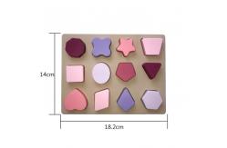 China Silicone Educational Toys DIY Geometry 3D Jigsaw Puzzle Customized supplier