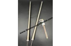 China Big Diameter 25mm Cartridge Heaters With Solid Pins Mounting Flange supplier
