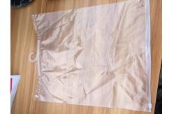 China Transparent Plastic T - Shirt Clothes Packaging Bag With Sliding Zipper And Hook supplier