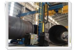 China Movable Welding Manipulator For Outter Seam Welding Of Steel Tube Tower supplier